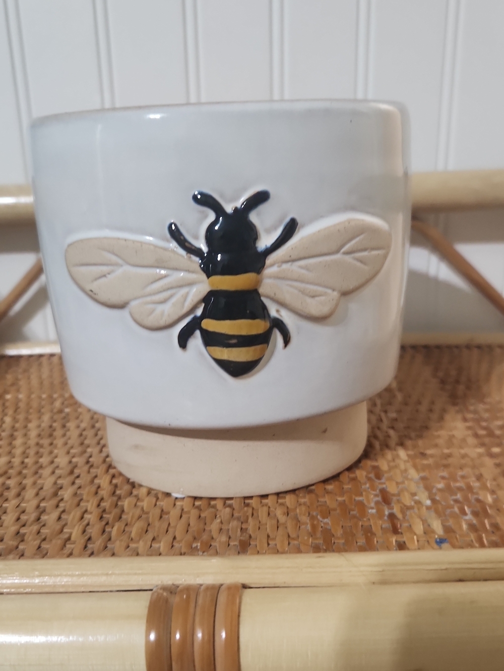 Ceramic Honey Bee Planter